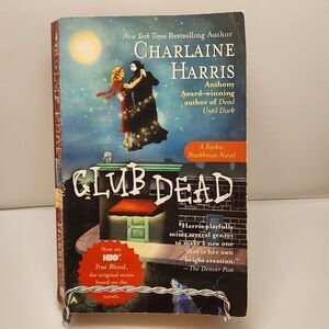 🔥 Sookie Stackhouse True Blood Series Club Dead by Charlaine Harris Paperback